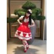 Tatata Grotesque Miss Strawberry JSK(Pre-Order/2 Colours/Full Payment Without Shipping)